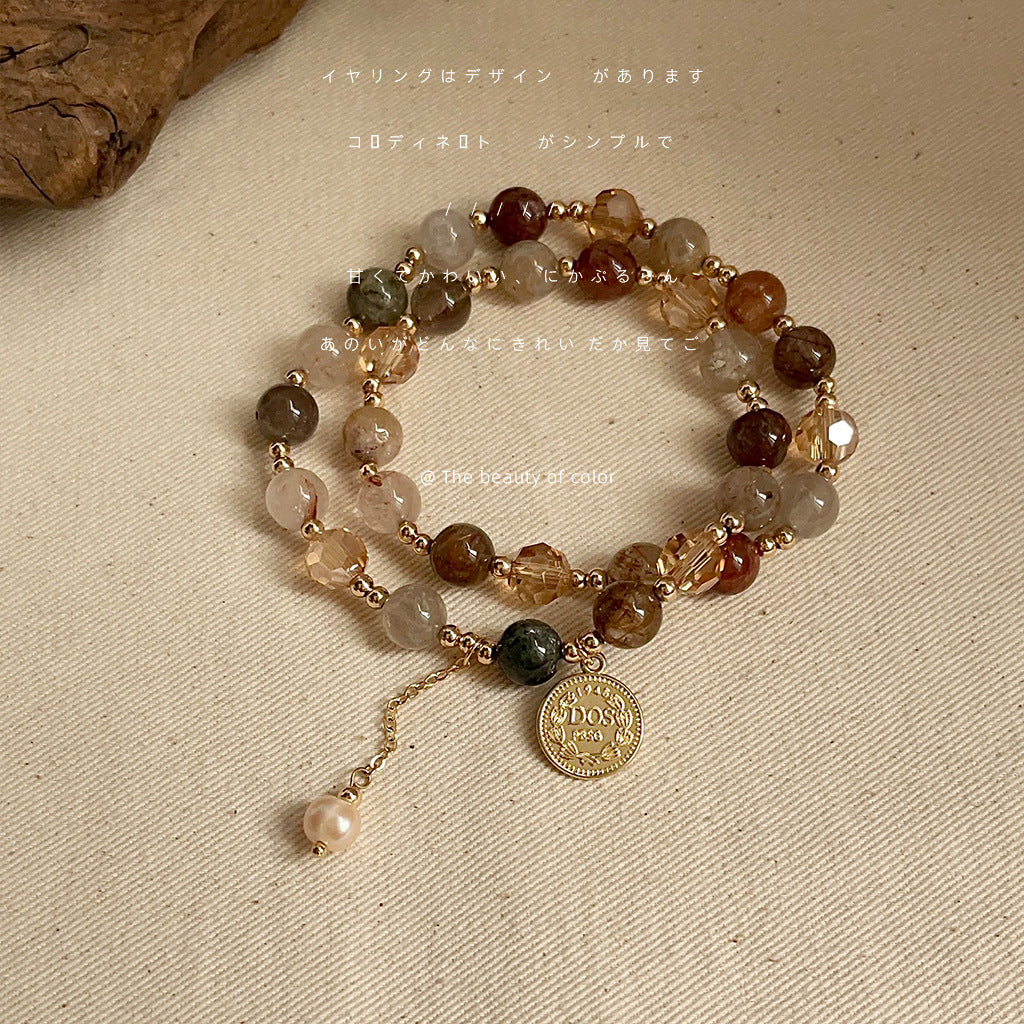 Handmade Natural Crystal Bracelet