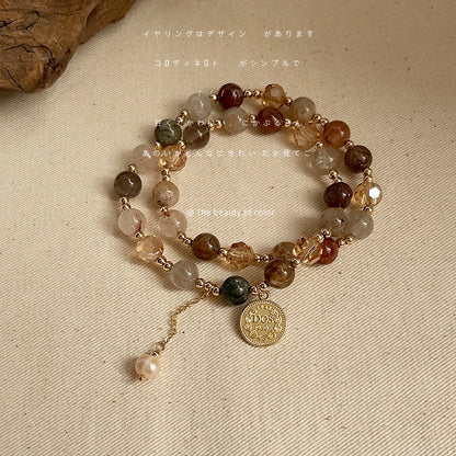 Handmade Natural Crystal Bracelet